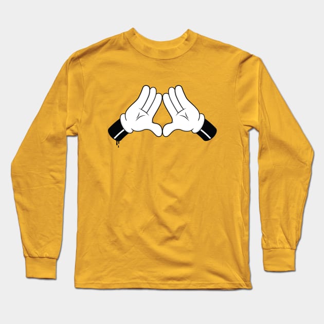 Diamond Hands Long Sleeve T-Shirt by Woah_Jonny